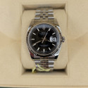 Rolex Datejust 36 Black Dial SuperJubilee 116234 Like New Full Set