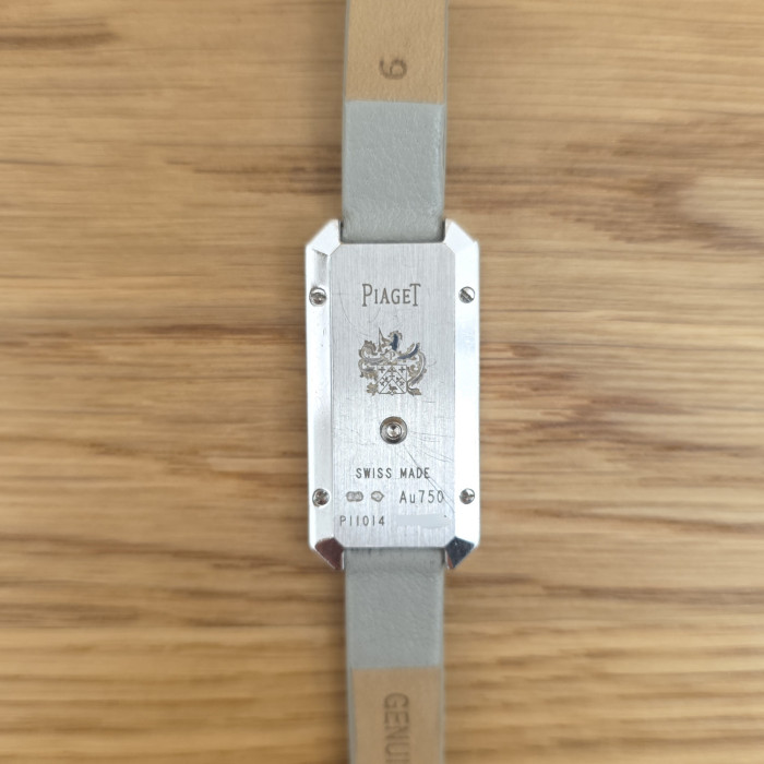 Piaget Limelight Solid Square P11014 White Gold 18K Diamond Dial Like New