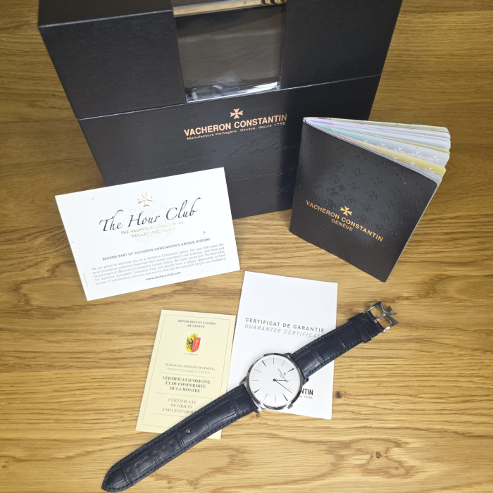 Vacheron Constantin Patrimony 81180/000G-9117 White Dial Full Set