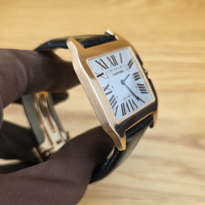Cartier Santos Dumont W2006951 Like New Full Set