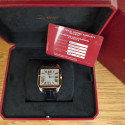 Cartier Santos Dumont W2006951 Like New Full Set
