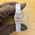 Audemars Piguet Carnegie 67102OR.ZZ.1032OR.01 Pavè Diamond and Rubies dial Red Gold Like New
