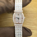 Audemars Piguet Carnegie 67102OR.ZZ.1032OR.01 Pavè Diamond and Rubies dial Red Gold Like New