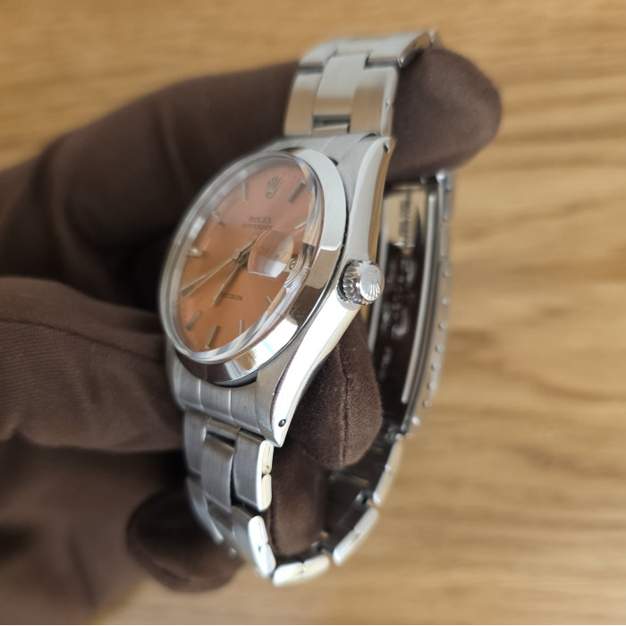 Rolex Oysterdate Precision Oyster Date Rare dial salmon 6694 Like New