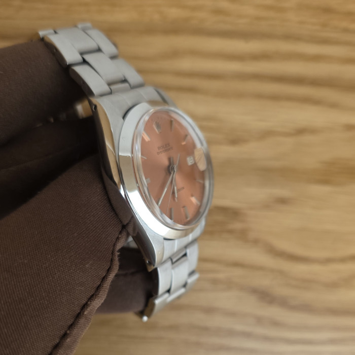 Rolex Oysterdate Precision Oyster Date Rare dial salmon 6694 Like New