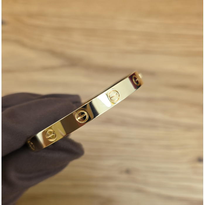 Cartier Bracciale Love modello classico 16 cm Yellow Gold B6067516 Brand New Full Set