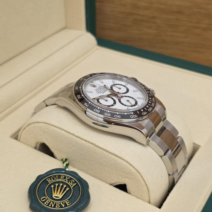 Rolex Daytona Cosmograph White Panda Dial 126500LN Brand New 2026 Full set
