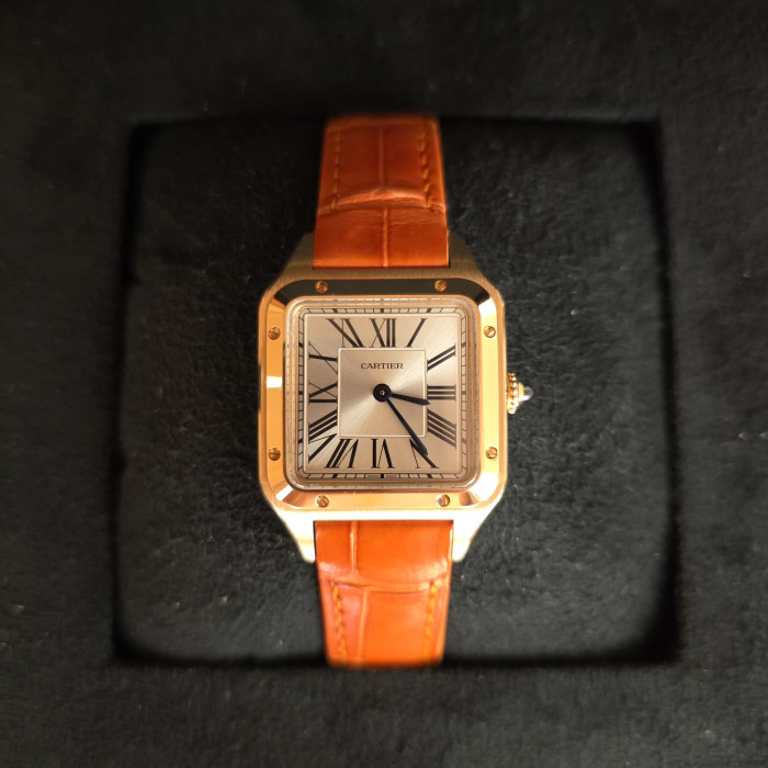 Cartier Santos Dumont WGSA0022 Like New Full Set