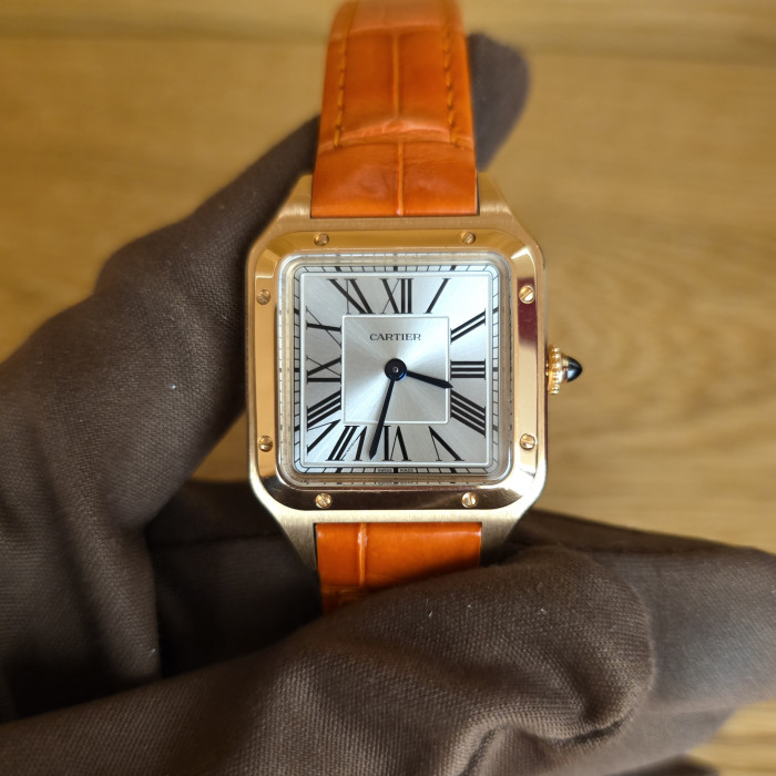 Cartier Santos Dumont WGSA0022 Like New Full Set