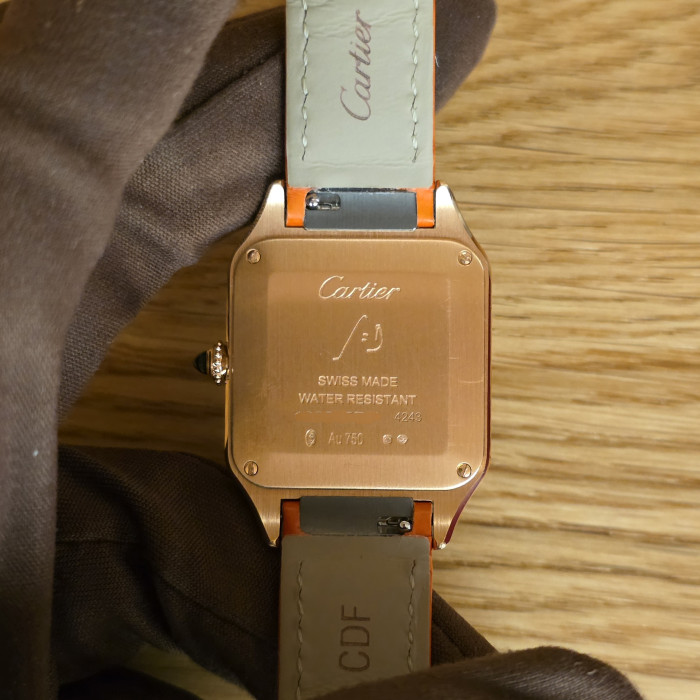 Cartier Santos Dumont WGSA0022 Like New Full Set