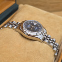 Rolex Lady-Datejust 26 Blu Roman Dial Jubilee 179174 Like New Full Set
