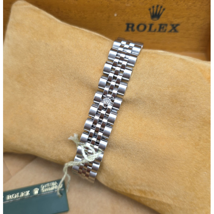 Rolex Lady-Datejust 26 Blu Roman Dial Jubilee 179174 Like New Full Set