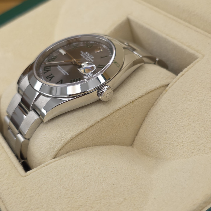 Rolex Datejust Wimbledon 126300 Like New Full Set
