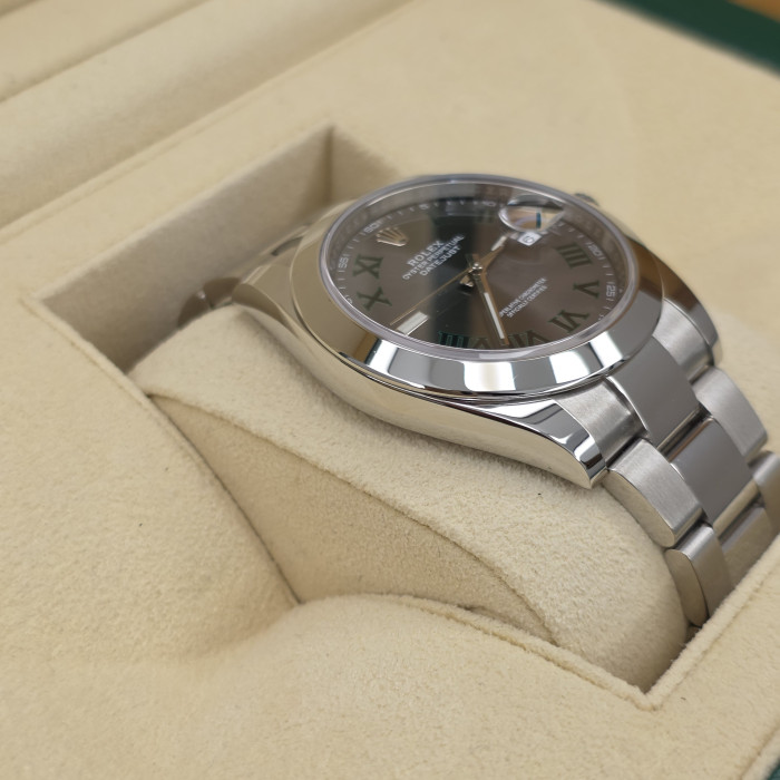 Rolex Datejust Wimbledon 126300 Like New Full Set