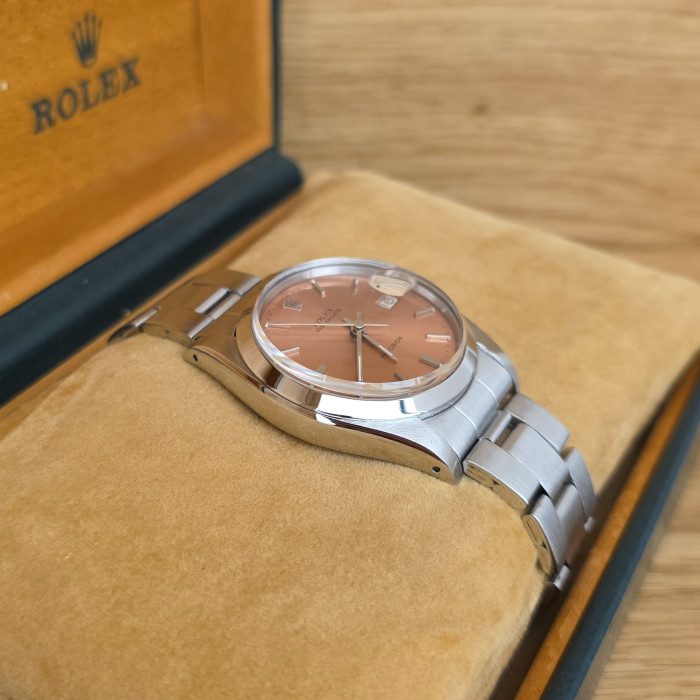 Rolex Oysterdate Precision Oyster Date Rare dial salmon 6694 Like New