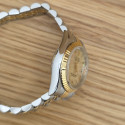 Rolex Lady-Datejust 26 mm Mop Roman Dial Steel and Gold 691713 Like New Full Set