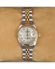 Rolex Datejust 36 Oyster Perpetual 16234 Black Dial Like New Full Set