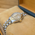 Rolex Lady-Datejust 26 mm Mop Roman Dial Steel and Gold 691713 Like New Full Set