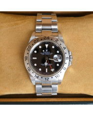 Rolex Explorer Oyster Perpetual Black Dial 14270 Like New Full Set