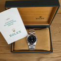 Rolex Explorer Oyster Perpetual Black Dial 14270 Like New Full Set