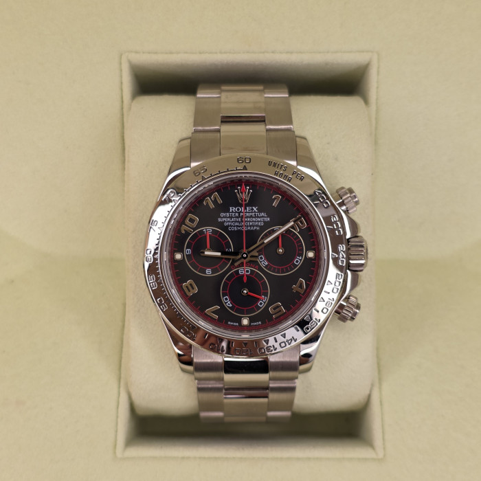 Rolex Daytona Racing Dial 116509 Like New Full Set