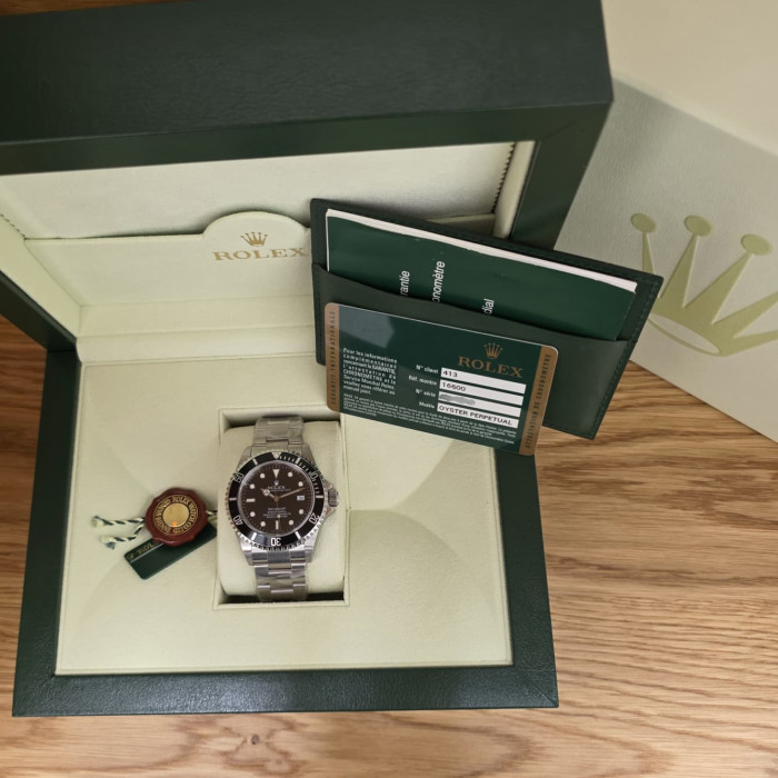 Rolex Sea-Dweller 4000 NOS Brand New Full Stickers with tag and card 16600 Full Set