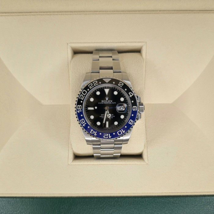 Rolex GMT-Master II Batman 116710BLNR Like New Full Set