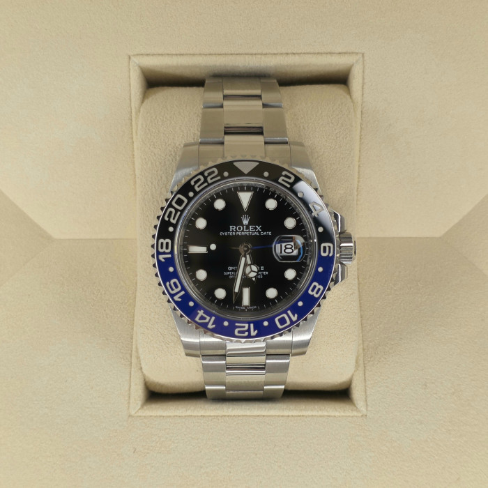 Rolex GMT-Master II Batman 116710BLNR Like New Full Set